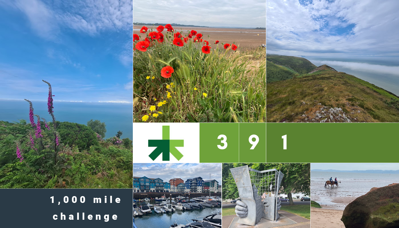1000 mile challenge Week 2 Blog