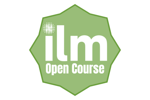 Forms part of our ILM Open course